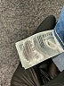 H&M 100% Elastane Hearts Blue Jeans Size 8 - photo 8
