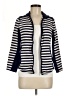 L-RL Lauren Active Ralph Lauren Stripes Blue Blazer Size M - photo 1