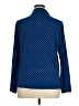 MICHAEL Michael Kors Houndstooth Blue Long Sleeve Blouse Size 1X - photo 2