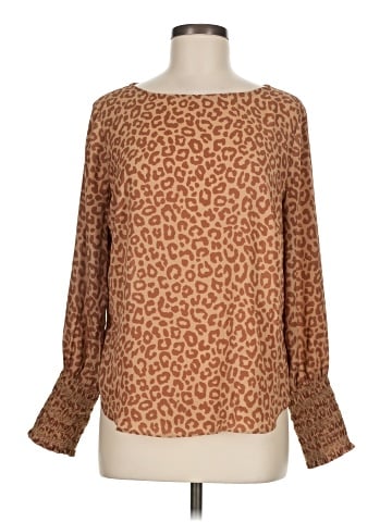 Ann Taylor Long Sleeve T-Shirt (view 1)