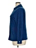 MICHAEL Michael Kors Houndstooth Blue Long Sleeve Blouse Size 1X - photo 5