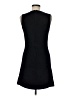 Mango Solid Black Casual Dress Size 8 - photo 2