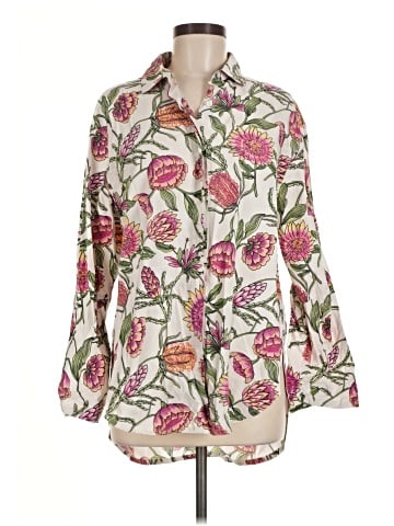 Banjanan 3/4 Sleeve Blouse (view 1)