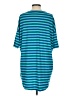 Lularoe Stripes Teal 3/4 Sleeve T-Shirt Size XS - photo 2