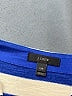 J.Crew 100% Cotton Blue 3/4 Sleeve Top Size XXS - photo 7