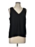 Halogen 100% Polyester Black Sleeveless Blouse Size L - photo 1