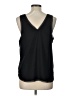 Halogen 100% Polyester Black Sleeveless Blouse Size L - photo 2
