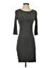 Apt. 9 Gray Casual Dress Size XS - photo 1