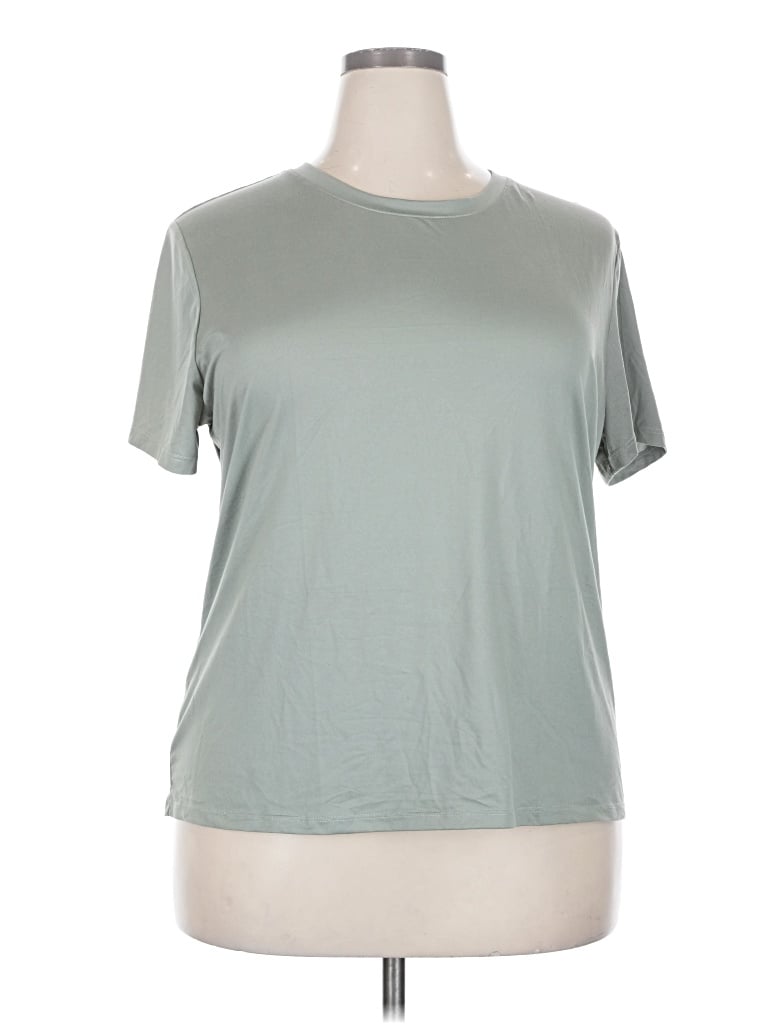 Pre-owned Assorted Brands Short Sleeve T-shirt In Green