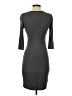 Apt. 9 Gray Casual Dress Size XS - photo 2
