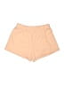 H&M 100% Cotton Solid Orange Shorts Size M - photo 2