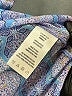 Kut from the Kloth 100% Polyester Paisley Blue Long Sleeve Blouse Size XL - photo 8