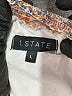 1.State 100% Polyester Paisley Tan Cocktail Dress Size L - photo 7