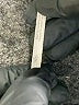 Free People Metallic Gray Turtleneck Sweater Size S - photo 8