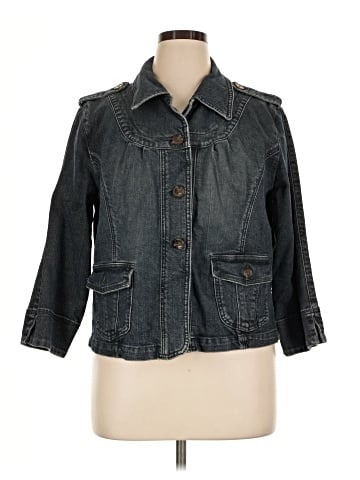 Motto Denim Jacket (view 1)