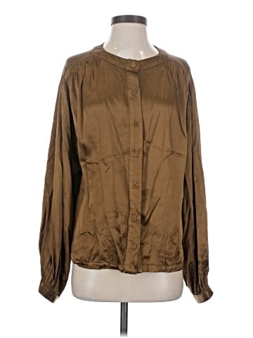 LACAUSA Long Sleeve Blouse (view 1)