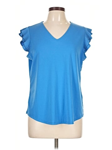 Adrianna Papell Short Sleeve Top (view 1)