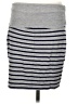 Gap Stripes Gray Casual Skirt Size XS - photo 2