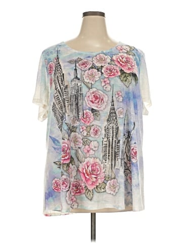 Avenue Short Sleeve Blouse (view 1)