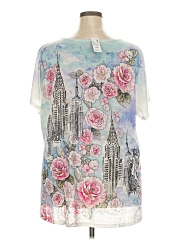 Avenue Short Sleeve Blouse (view 2)