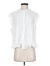Unbranded White Sleeveless Button-Down Shirt Size 5 - photo 1