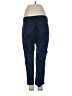 White House Black Market Color Block Blue Active Pants Size 4 Petite - photo 2