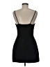 Papaya Solid Black Cocktail Dress Size M - photo 2