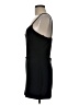 Papaya Solid Black Cocktail Dress Size M - photo 5