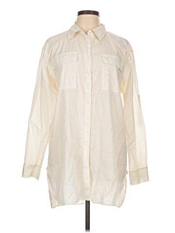 PureDKNY Long Sleeve Button-Down Shirt (view 1)