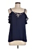 Express 100% Polyester Blue Sleeveless Blouse Size M - photo 1