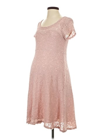 Pink Blush Casual Dress (view 1)
