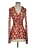Free People Orange Long Sleeve Blouse Size XS - photo 1
