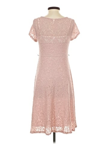 Pink Blush Casual Dress (view 2)