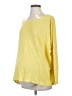 Hatch 100% Linen Yellow Long Sleeve Top Size Sm Maternity (1) - photo 1