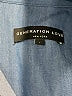 Generation Love 100% Tencel Blue Long Sleeve Button-Down Shirt Size L - photo 7