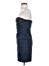 BCBGMAXAZRIA Blue Cocktail Dress Size 4 - photo 5