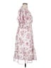 Laura Ashley 100% Polyester Floral Pink Cocktail Dress Size XL - photo 4