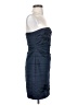 BCBGMAXAZRIA Blue Cocktail Dress Size 4 - photo 4