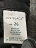 Just Black Black Jeggings Size 26 waist - photo 8