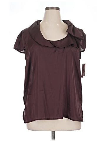 Violet & Claire Short Sleeve Blouse (view 1)