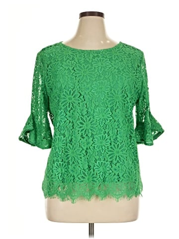 NANETTE Nanette Lepore 3/4 Sleeve Blouse (view 1)