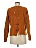 Lucky Brand 100% Cotton Solid Orange Pullover Sweater Size M - photo 2