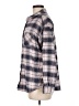 Altar'd State Plaid Gray Long Sleeve Button-Down Shirt Size M - photo 5