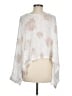 Cubism Ivory Long Sleeve Blouse Size M - photo 2