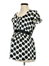 Motherhood 100% Polyester Black Short Sleeve Blouse Size S - photo 1