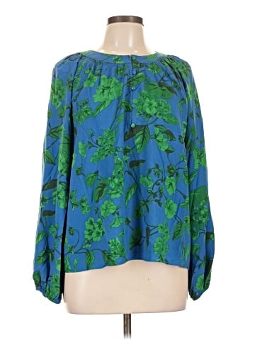 Ann Taylor Factory Long Sleeve Blouse (view 1)