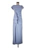 Xscape Blue Cocktail Dress Size 6 - photo 1