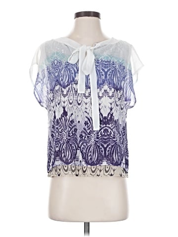 CAbi Short Sleeve Blouse (view 1)