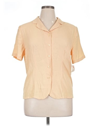 Impressions Short Sleeve Blouse (view 1)