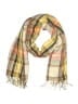 J.Crew 100% Acrylic Plaid Yellow Scarf One size - photo 1